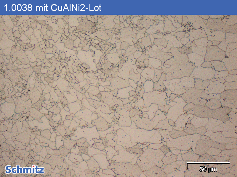 Stress corrosion cracking, solder brittleness of 1.0038 | S235JR | K01500 with CuAlNi2 solder - 11