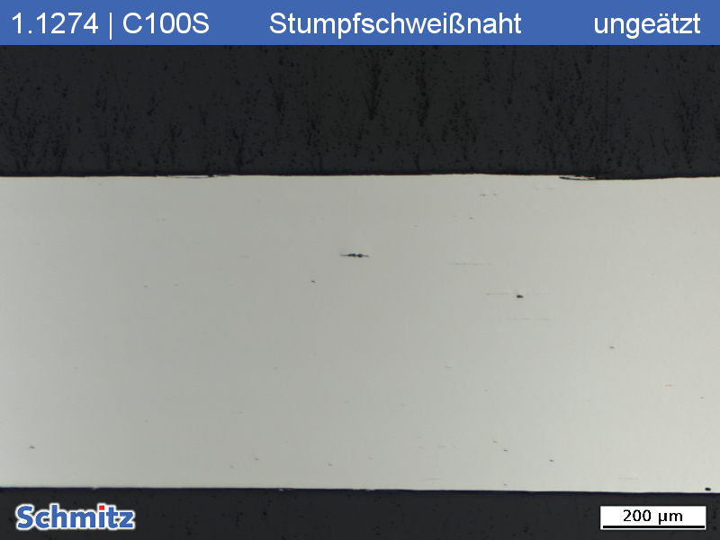 1.1274 | C100S Stumpfschweißnaht - 7
