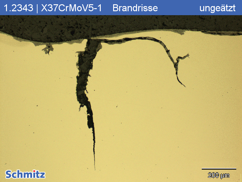 1.2343 | X37CrMoV5-1 | AISI H11 thermal fatigue cracks - 5