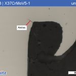 1.2343 | X37CrMoV5-1 | AISI H11 formation of a hardening crack - 1