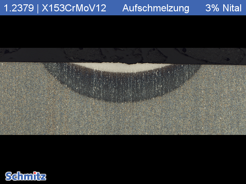 1.2379 | X153CrMoV12 Aufschmelzungen - 1