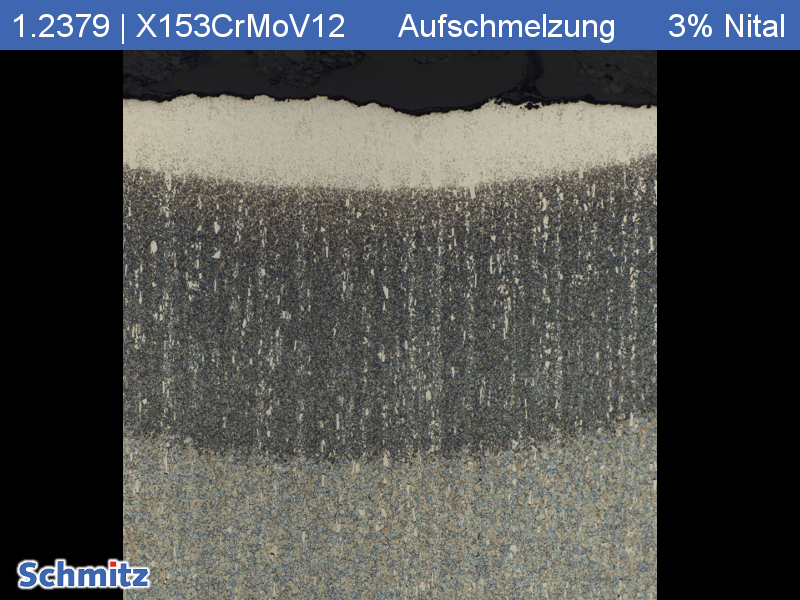 1.2379 | X153CrMoV12 Aufschmelzungen - 2