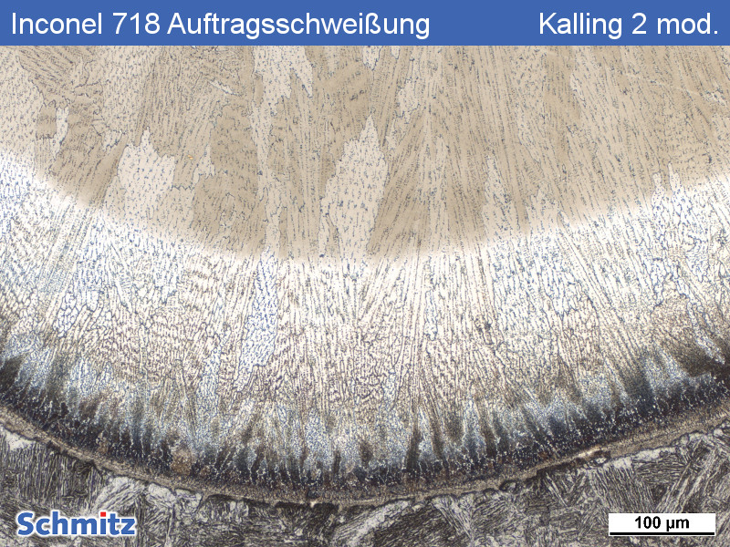 2.4668 Inconel 718 Auftragsschweißung - 2