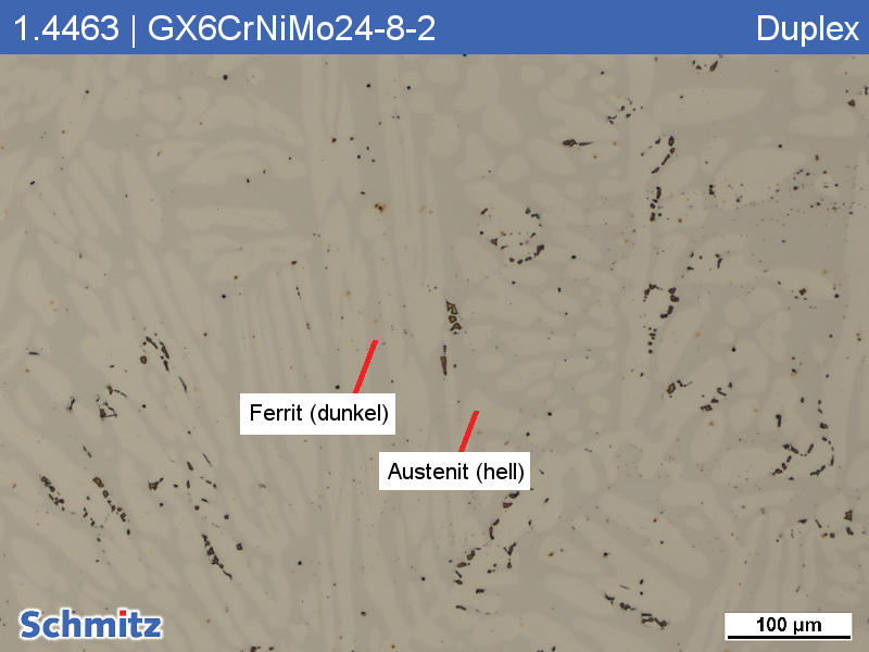 1.4463 | GX6CrNiMo24-8-2 carbide problem - 2