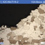 Shallow pitting/crevice corrosion in 1.4521 | X2CrMoTi18-2 | AISI 444 | S44400 - 03