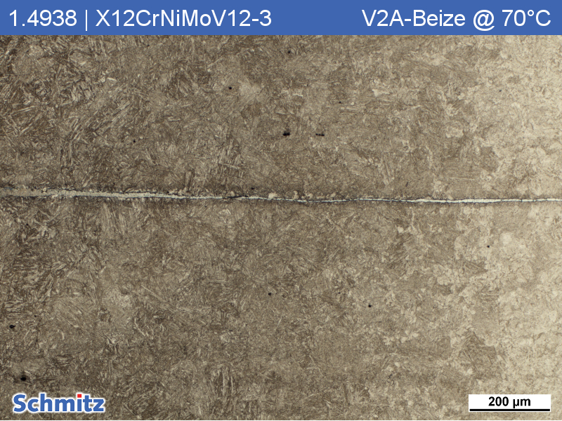 1.4938 | X12CrNiMoV12-3 carbide inclusions - 2