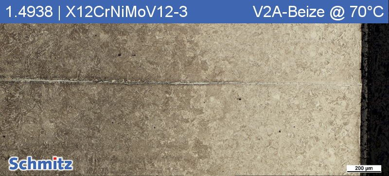 1.4938 | X12CrNiMoV12-3 carbide inclusions - 3