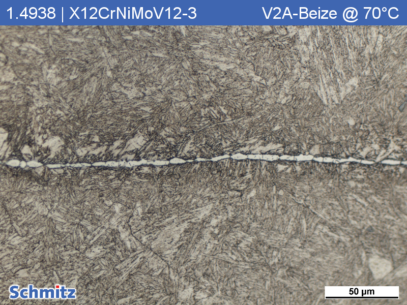 1.4938 | X12CrNiMoV12-3 carbide inclusions - 5