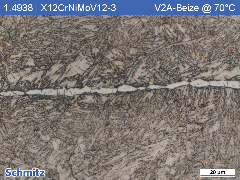 1.4938 | X12CrNiMoV12-3 carbide inclusions - 6