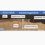 1.6565 | 40NiCrMo6 Broken shaft of an impact hammer mill - 4