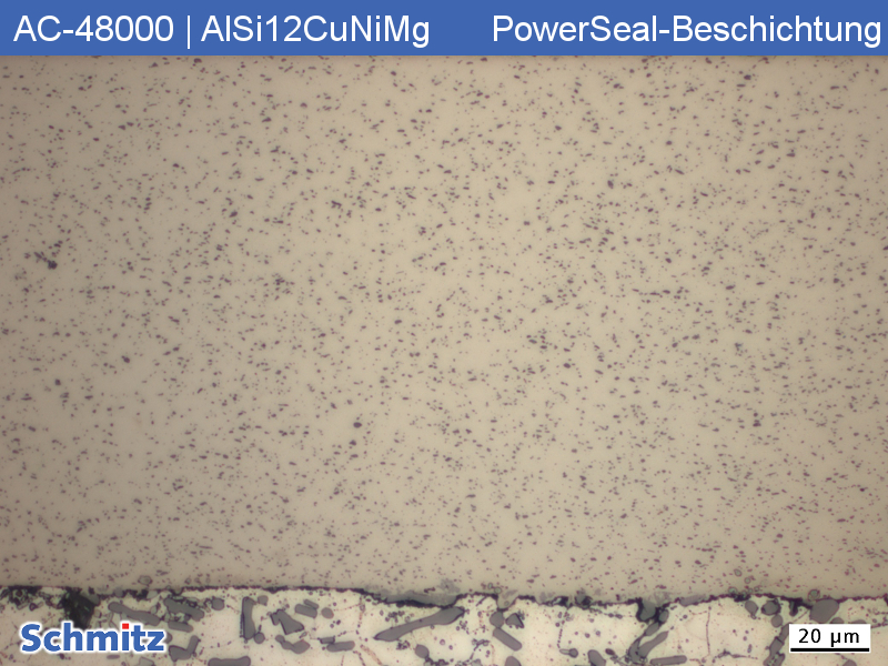 EN AC-48000 | AlSi12CuNiMg – PowerSeal-coating - 1