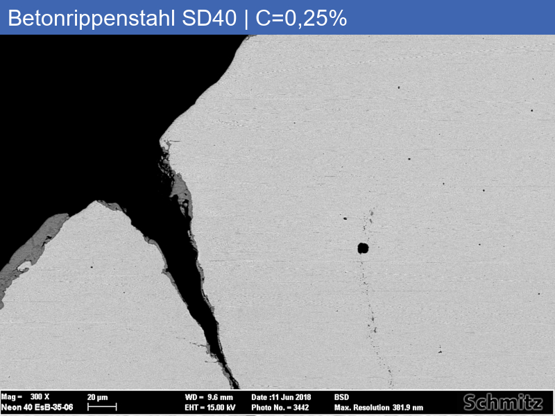 SD40 Reinforcing ribbed steel | C=0.25% - 14