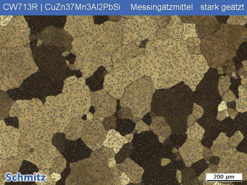 CW713R | CuZn37Mn3Al2PbSi β -microstructure - 10