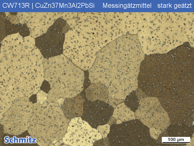 CW713R | CuZn37Mn3Al2PbSi β -microstructure - 11