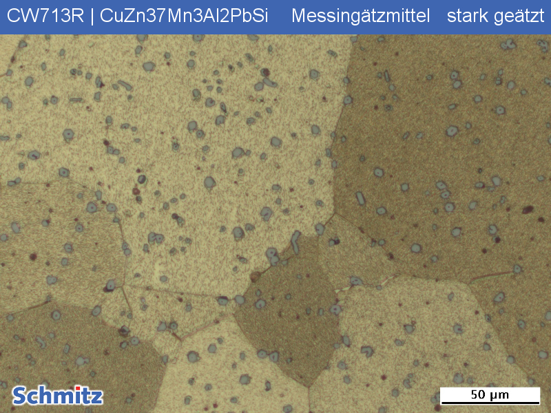 CW713R | CuZn37Mn3Al2PbSi β -microstructure - 12