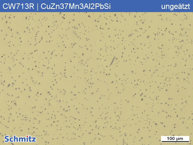 CW713R | CuZn37Mn3Al2PbSi β-Gefüge - 1