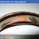 Erosion corrosion on heating pipe - 1