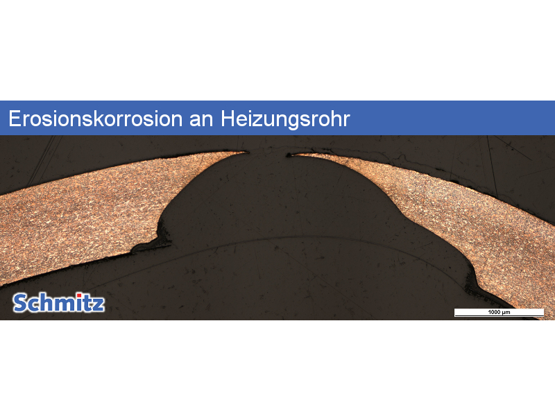 Erosionskorrosion an Heizungsrohr - 5