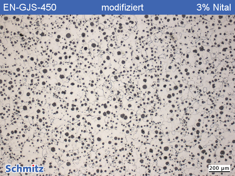 EN-GJS-450 | 5.3107 modifiziertes Gussseisen mit Kugelgraphit - 001