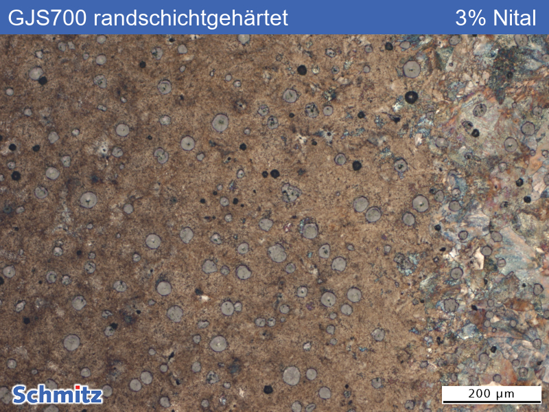 EN-GJS-700-2 | 5.3300 surface hardened with residual austenite - 01