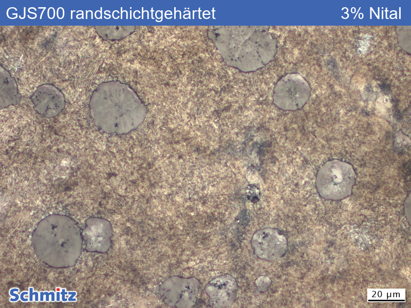 EN-GJS-700-2 | 5.3300 surface hardened with residual austenite - 02