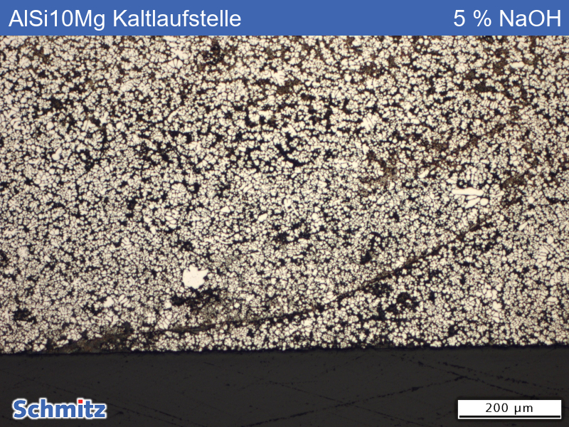 EN AC-43000 | AlSi10Mg Druckguss, Kaltlaufstellen - 03