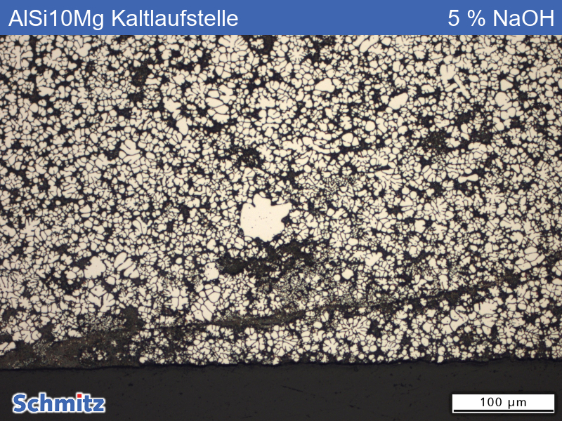 EN AC-43000 | AlSi10Mg Druckguss, Kaltlaufstellen - 04