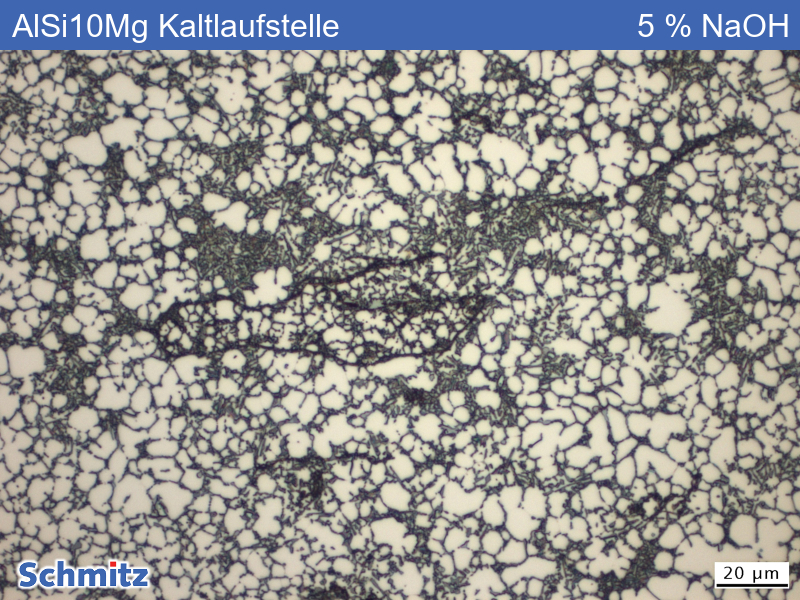 EN AC-43000 | AlSi10Mg Druckguss, Kaltlaufstellen - 06