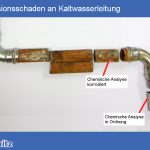 Surface corrosion on cold water pipe - 2