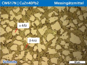 Neues Ätzmittel für CuZn-Legierungen