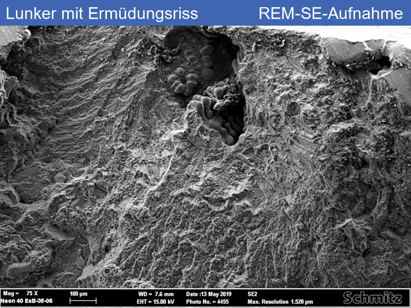 AC-46000 | AlSi9Cu3(Fe) Fatigue fracture in sand casting - 01