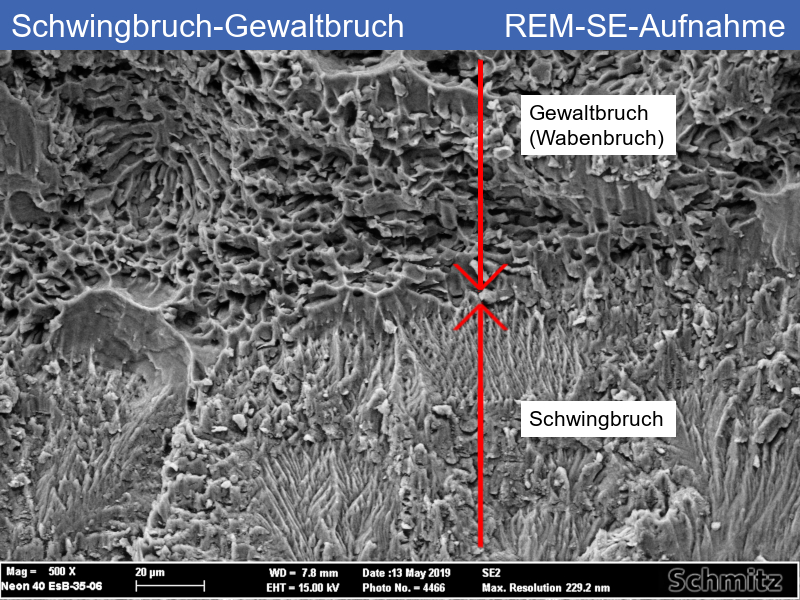 AC-46000 | AlSi9Cu3(Fe) Sandguss, Schwingbruch - 07