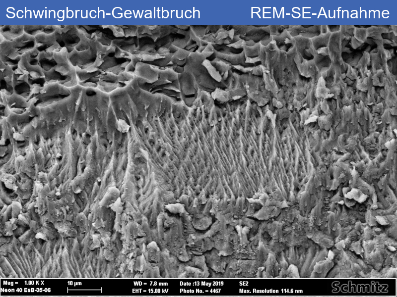 AC-46000 | AlSi9Cu3(Fe) Fatigue fracture in sand casting - 08