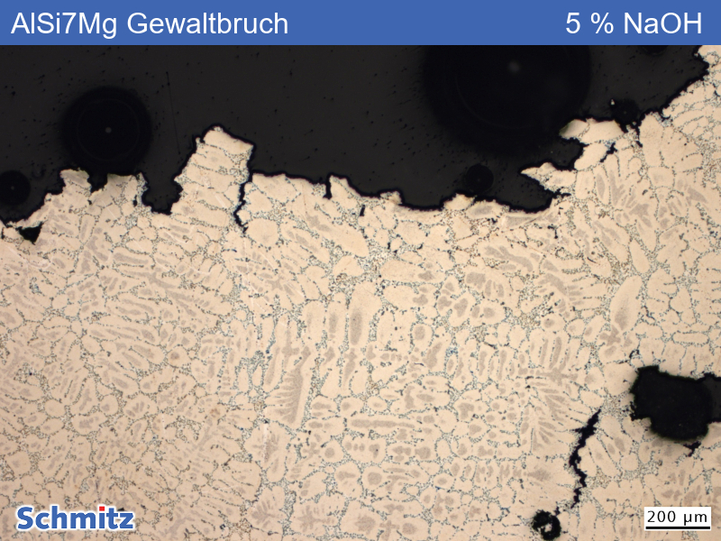 EN AC-42200 | AlSi7Mg0,6 Schwingbruch vs. Gewaltbruch - 01