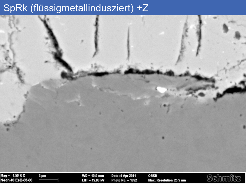 Stress corrosion cracking (molten metal induced) | hot-dip galvanisation - 07