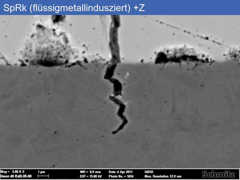 Spannungsrisskorrosion (flüssigmetallinduziert) | Feuerverzinkung - 09