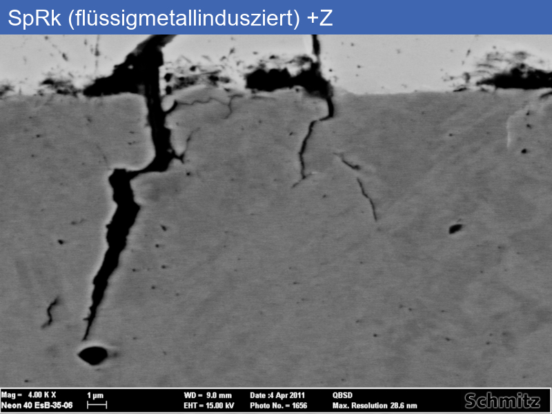 Stress corrosion cracking (molten metal induced) | hot-dip galvanisation - 10