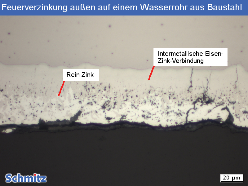 Surface and pitting corrosion in a water pipe - 6