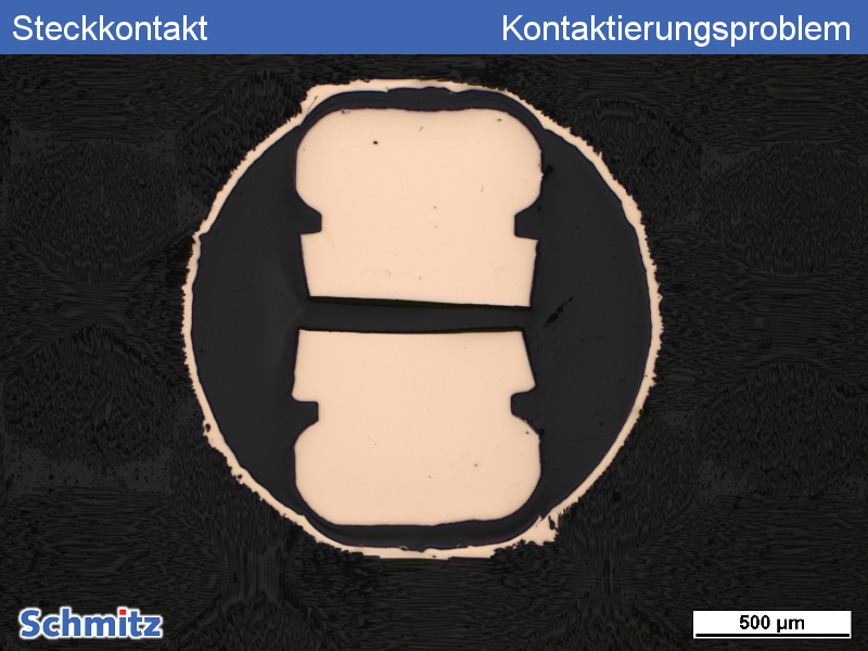 Steckkontakt mit Kontaktierungsproblem - 2