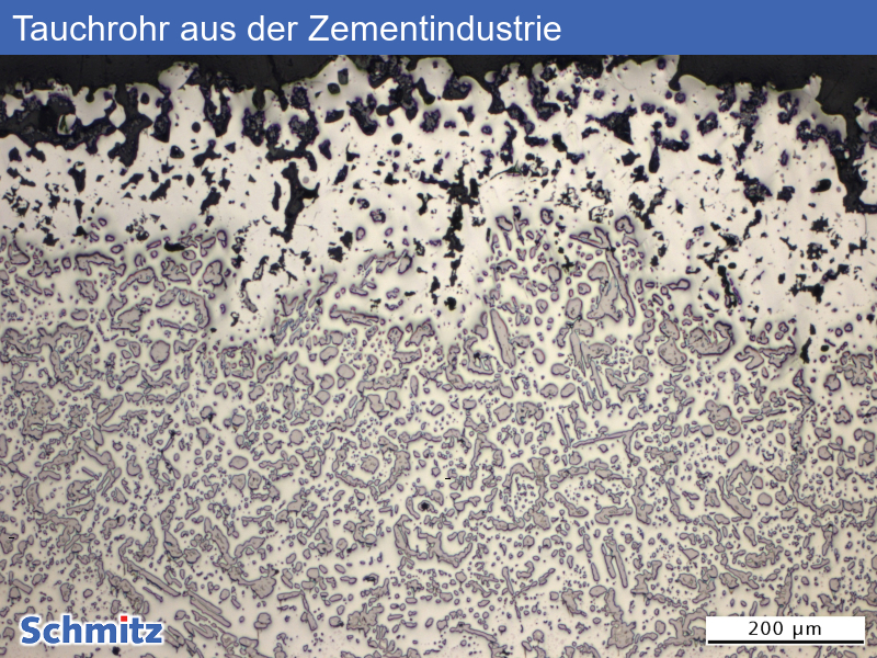 1.4740 mod | GX40CrSi17 Tauchrohr aus der Zementindustrie - 02