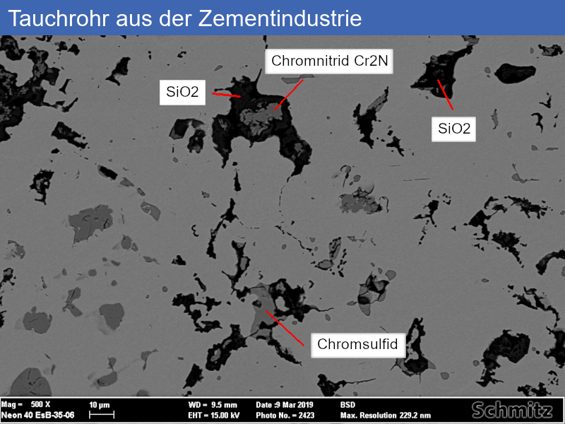 1.4740 mod | GX40CrSi17 Tauchrohr aus der Zementindustrie - 03