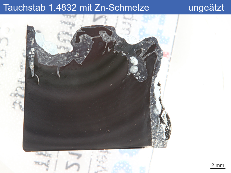 1.4832 | GX25CrNiSi20-14 Dipstick for molten zinc - 01