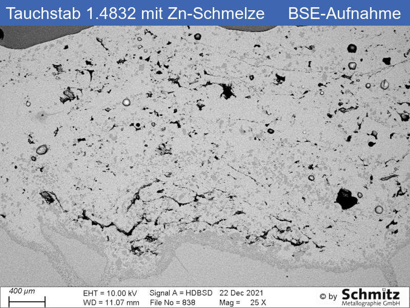 1.4832 | GX25CrNiSi20-14 Dipstick for molten zinc - 06