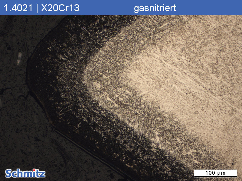 1.4021 | X20Cr13 gas-nitrided, fatigue fracture - 2