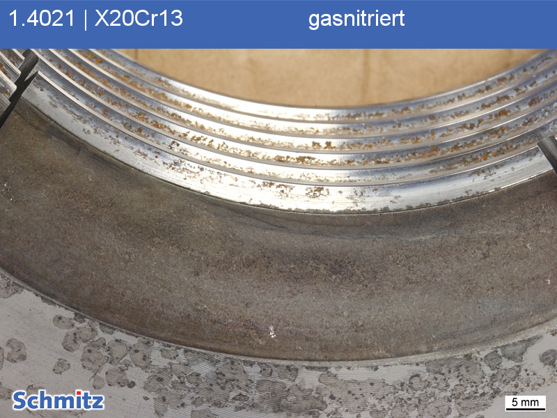 1.4021 | X20Cr13 gas-nitrided, fatigue fracture - 3