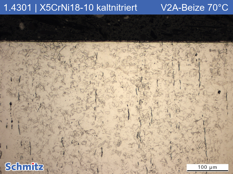 1.4301 | X5CrNi18-10 cold-nitrided - 01