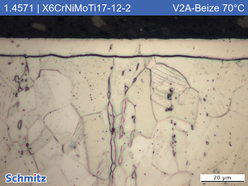 1.4571 | X6CrNiMoTi17-12-2 plasma nitrocarburized - 07