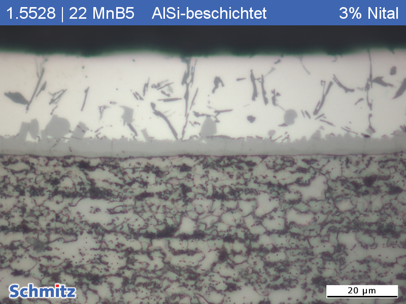 1.5528 | 22 MnB5 AlSi-beschichtet (vor Presshärtung) - 2