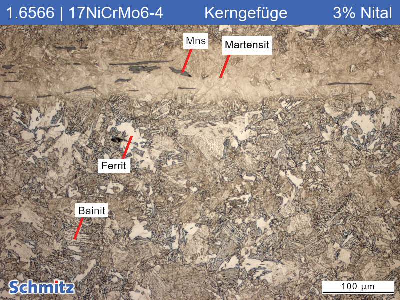 1.6566 | 17NiCrMo6-4 carburized with direct hardening - 03