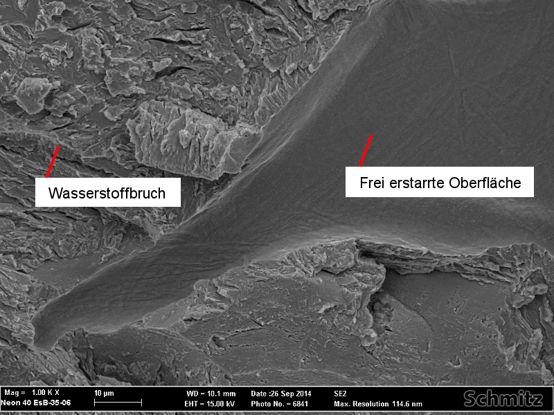 1.6759 | G18NiMoCr3-6 fisheye, hydrogen embrittlement - 4